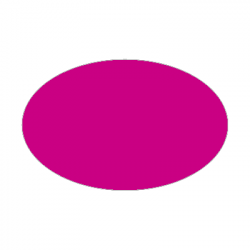 Set de table uni 
ovale 21 x 33 
(antidérapant) couleur:Rose framboise