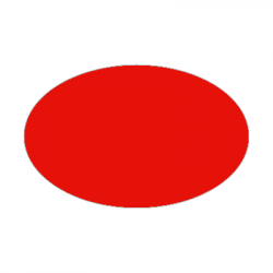 Set de table uni 
ovale 21 x 33 
(antidérapant) couleur:Rouge