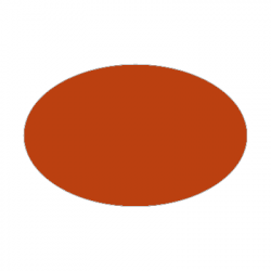 Set de table uni 
ovale 21 x 33 
(antidérapant) couleur:Terracotta