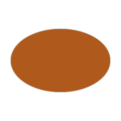 Set de table uni 
ovale 21 x 33 
(antidérapant) couleur:Cognac