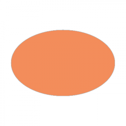 Set de table uni 
ovale 21 x 33 
(antidérapant) couleur:Saumon