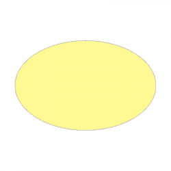 Set de table uni 
ovale 21 x 33 
(antidérapant) couleur:Paille