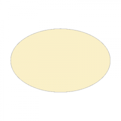 Set de table uni 
ovale 21 x 33 
(antidérapant) couleur:Ivoire