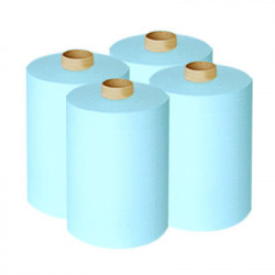 Chiffon jetable 30x30
Recharge 4 bobines - STIPAC
(non tissé 73 gr bleu alimentaire) 