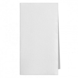 Serviette de table blanche
40 x 40 - Pliage 1/8
(papier ouate Double point) 