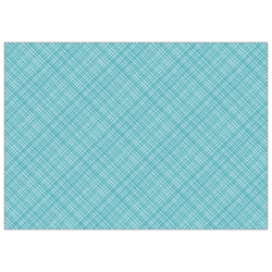 Set de table textilisé 
30 x 48 
(antidérapant) couleur:Turquoise