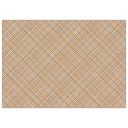 Set de table textilisé 
30 x 48 
(antidérapant) couleur:Havane