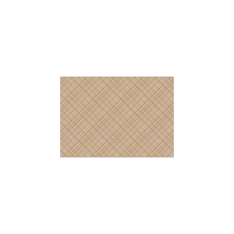 Set de table textilisé 
30 x 48 
(antidérapant) couleur:Havane