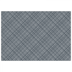 Set de table textilisé 
30 x 48 
(antidérapant) couleur:Anthracite