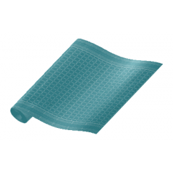 Nappe unie - PRONAPPE
1,20 m x 50 ML 
(papier damassé 50 gr) couleur:Turquoise