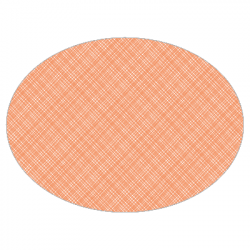 Set de table textilisé 
ovale 28 x 39.5 
(antidérapant) couleur:Saumon