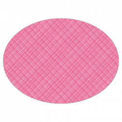 Set de table textilisé 
ovale 28 x 39.5 
(non tissé 72 gr aspect peau de pêche) couleur:Rose