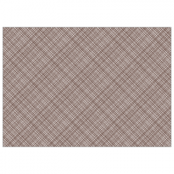 Set de table textilisé 
29.7 x 42 
(papier 90 gr) couleur:Chocolat