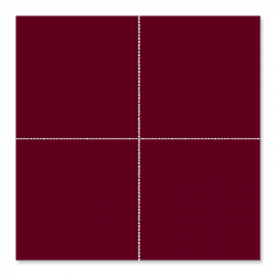 Serviette de table unie
39 x 39
(papier ouate Double point) couleur:Bordeaux