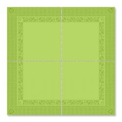Serviette de table unie
39 x 39 
(papier ouate 2 plis) couleur:Kiwi