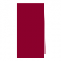 Serviette de table unie
40 x 40 - Pliage 1/8 - 10 x 20 livré
(papier ouate Double point) couleur:Bordeaux