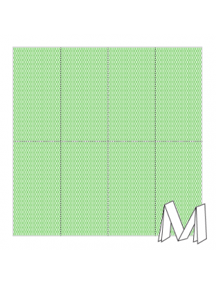 Nappe Like Linen "Texture fil" 
100 x 100 - Pliée en M - 25 x 50
(NT spunlace 70 gr - proche du tissu) couleur:Vert Pomme