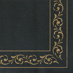 Serviette de table unie décorée
40 x 40 
(papier ouate Double point) visuel:120.48